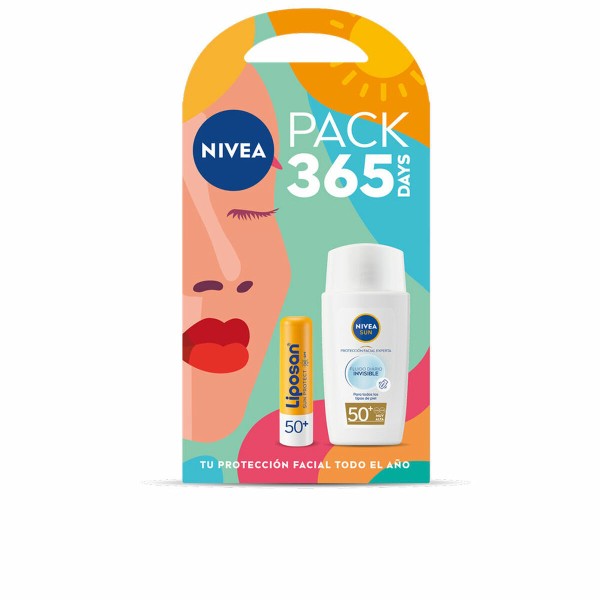 Kūno kremas nuo saulės Nivea Liposan Spf 50 Spf 50+ 2 Dalys