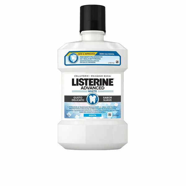 Burnos plovimas Listerine ADVANCED WHITE 1 L