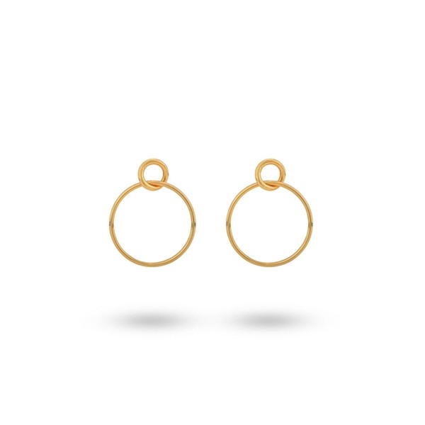 Ladies' Earrings 24KAE 42409Y Golden