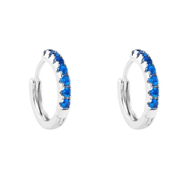 Ladies' Earrings Stroili 1682431 Silver Blue